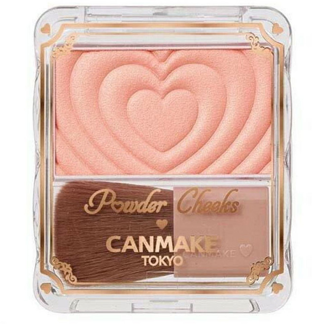 캔메이크 파우더 치크 블러셔 P03 치어풀 피치 1.8g, 1개, 치어풀피치