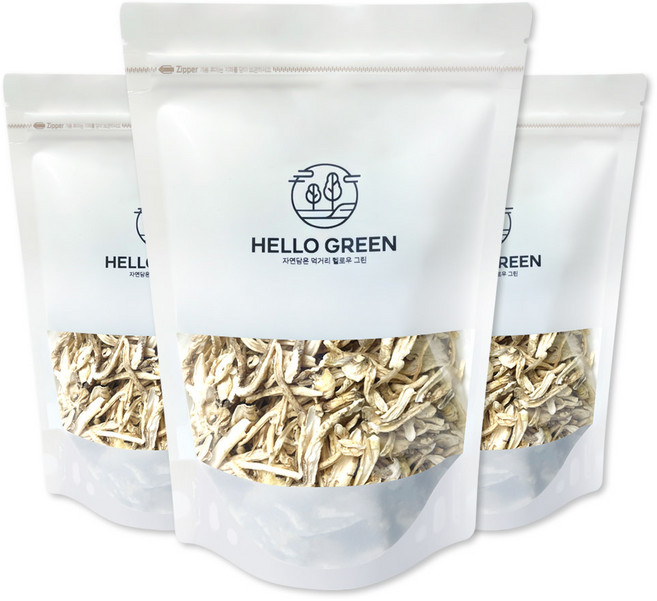 헬로우그린 국내산 3년근 건도라지 300gX3(팩) 총900g 길경, 300g, 3개