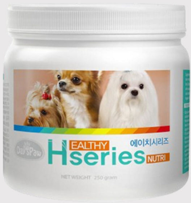 데이스포 에이치시리즈 영양제 250g + 모이스트버거 증정, 1개, 종합영양제, 170정