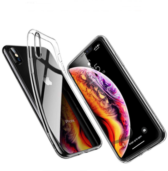 데일리어스 슈퍼 초슬림핏 0.3mm 투명 젤리 아이폰 케이스