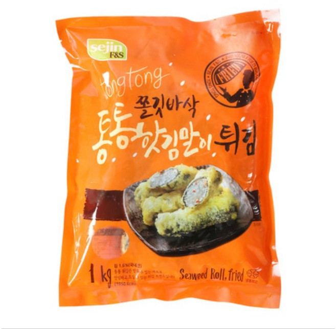 세진 통통핫김말이튀김, 19개, 1kg