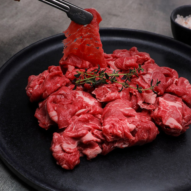 [바른미소고기]한우 1+등급 이상 설도 불고기 300g, 1개