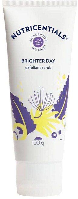 NU SKIN 100g 뉴스 스킨 뉴트리센셜 브라이터 데이 (익스포리언트 스크럽) 필링, 1개