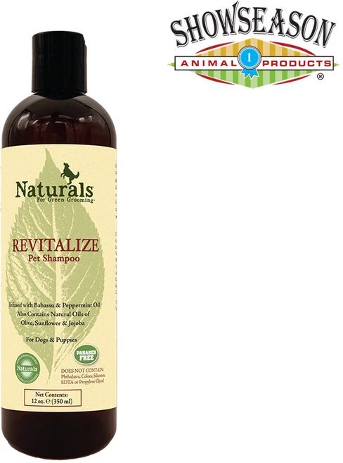 쇼시즌 네추럴스 포 그린 그루밍 리바이탈라이즈 샴푸 350ml (희석율 12:1), 1개 - 쿠팡