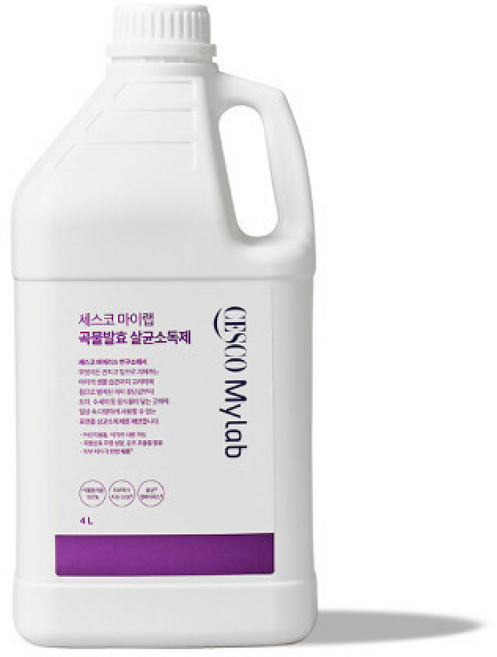 세스코 마이랩 곡물발효 살균소독제 4L 뿌리는 소독 스프레이, 1개