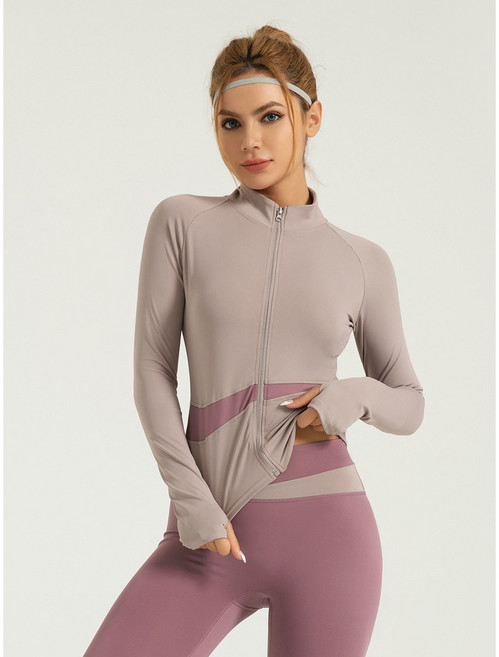 [FLEXCORE] 프리미엄 원단 쫀쫀한 스포츠 집업 요가 필라테스 여성용 운동복 상의