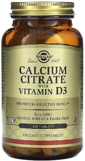 솔가 비타민 D3 콜레칼시페롤 250 mcg 120정, 1개 - 쿠팡