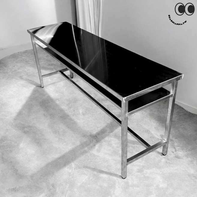 不鏽鋼雙層工作桌 180cm