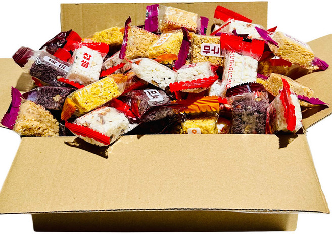 가족선물 건강한 한과 강정 간식 오코시 1박스, 8g, 36개