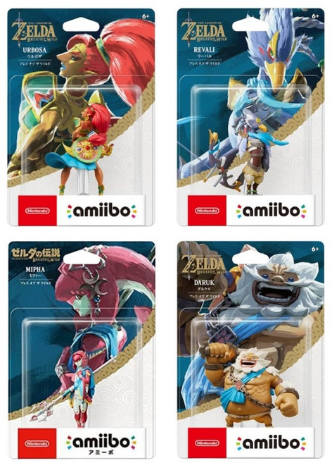 아미보 영걸 4세트 (젤다의전설 브레스 오브 와일드), 4set, 4set