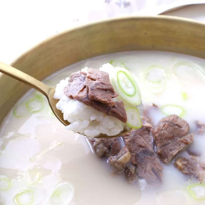 정성 담은 수제 푸딩 한우곰탕, 400g, 5개