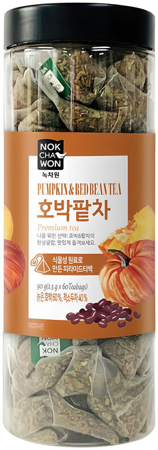 녹차원 호박팥차, 1.5g, 60개입, 1개