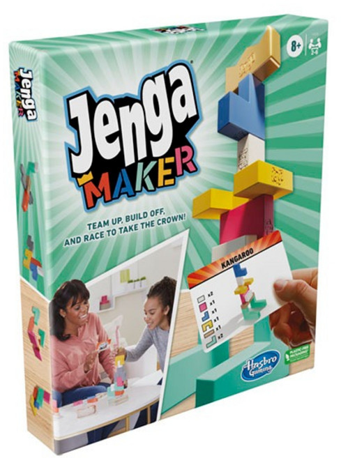 Hasbro Jenga Maker 疊疊樂建造遊戲, 1盒
