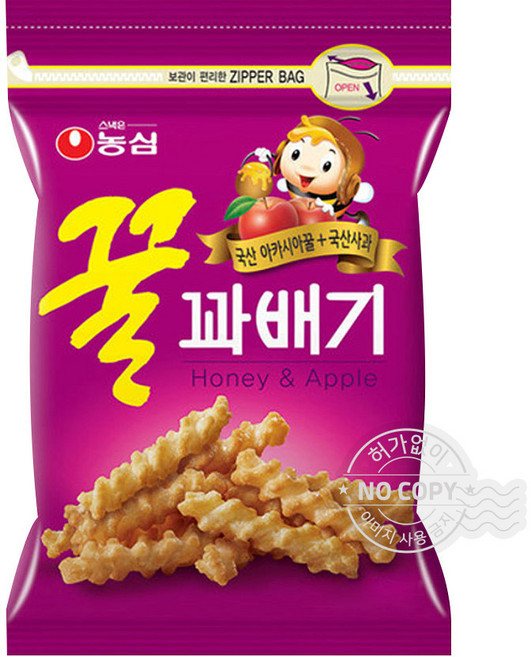 농심 꿀꽈배기, 285g, 11개