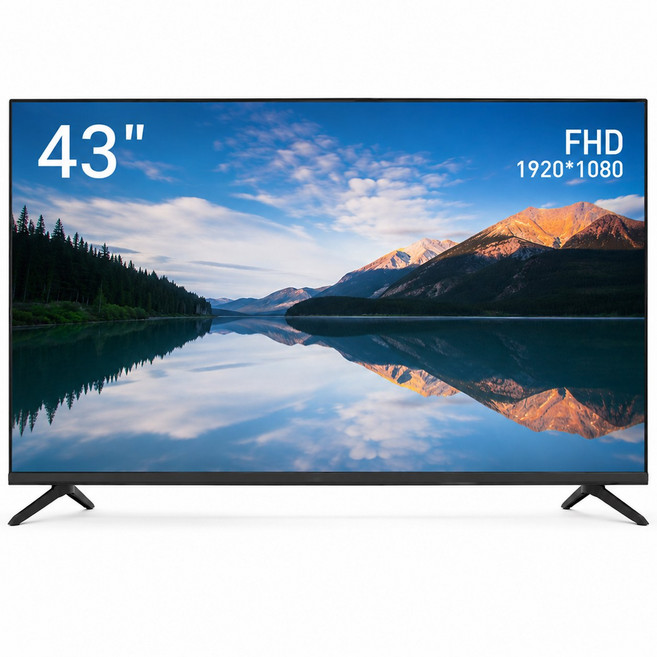 위드라이프 43인치FHD TV 스마트겸용 IP TV 고화질 고성능가성비티비, WN432FHD, 방문설치, 스탠드형, 109cm(43인치)