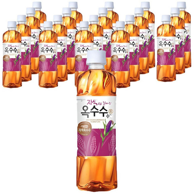 웅진 자색으로 잘빠진 옥수수수염차, 500ml, 20개