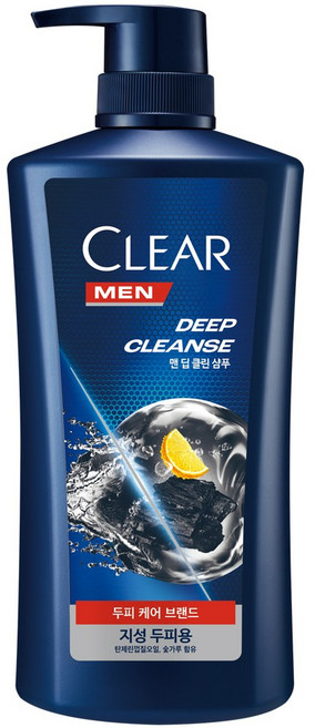 클리어 딥 클린 맨 샴푸, 650ml, 1개