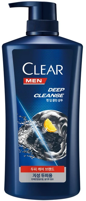 클리어 딥 클린 맨 샴푸, 650ml, 1개 - 쿠팡
