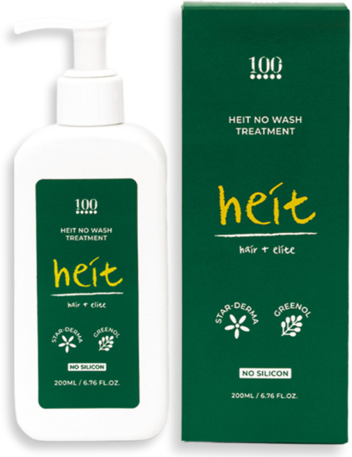 헤잇 노워시 무실리콘 트리트먼트 헤어 단백질 케어, 1개, 200ml