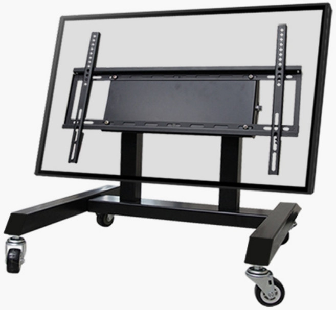 삼성 LG호환 55인치티비거치대 회의실 교회 공연장 연주회 모니터링 45인치 낮은 티비스탠드, 40-60인치 모니터링 낮은 티비거치대, 1개
