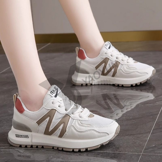 여성 가을 운동화 가벼운 아크슈즈 발편한 쿠션 키높이 통굽 데일리 런닝화