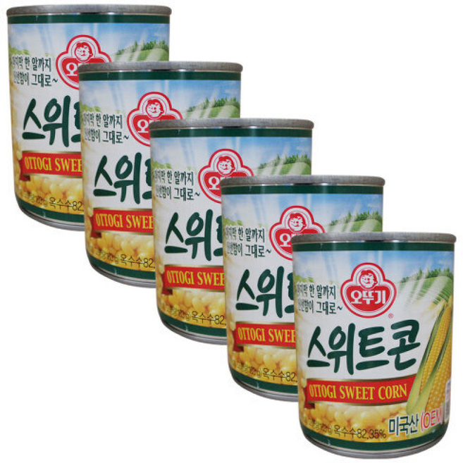 오뚜기 스위트콘, 198g, 5개