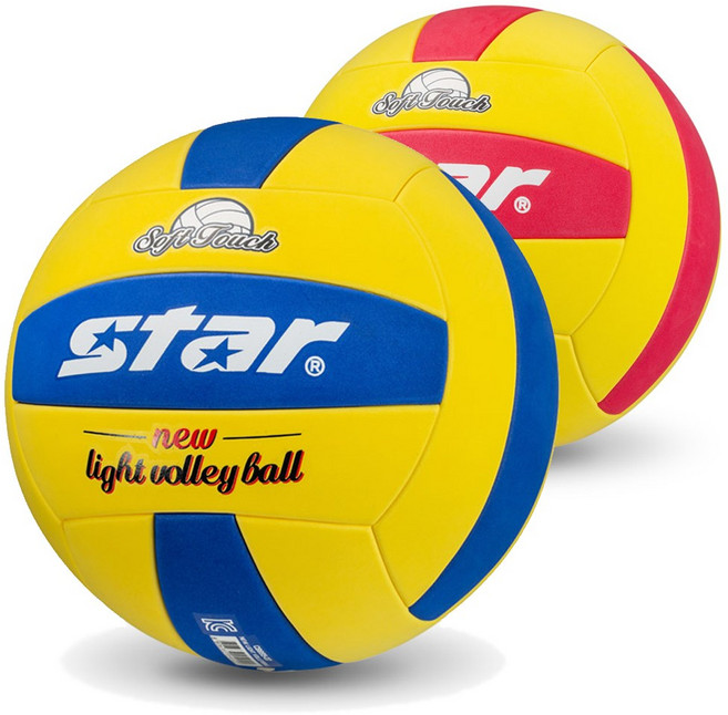 배구공5호 소프트 뉴라이트발리볼CB895 색상렌덤, 1개