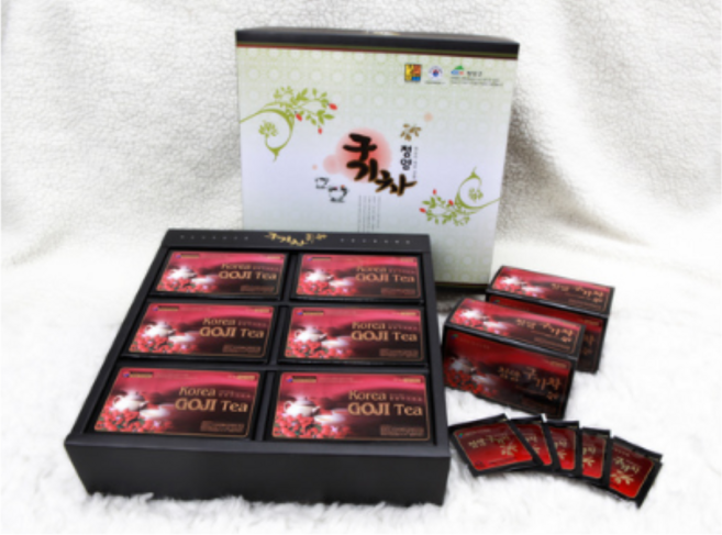 충남 청양군 구기자 티백차 6개입, 27.5g