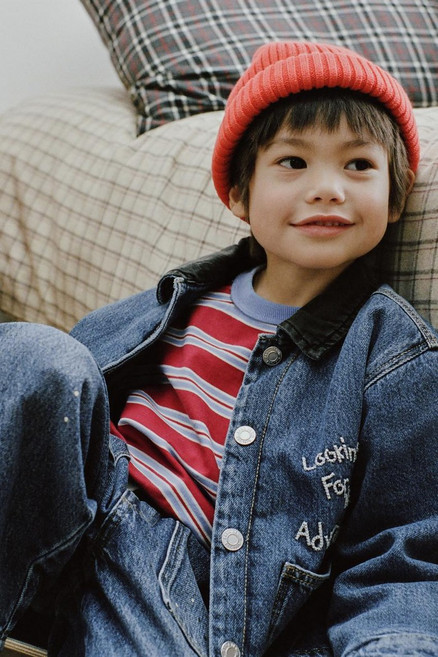 국내배송 ZARA 자라 아동 키즈 주니어 WOODY TOY STORY © DISNEY PIXAR 퀼팅 데님 오버셔츠 미디움 블루 4441533427 1602934