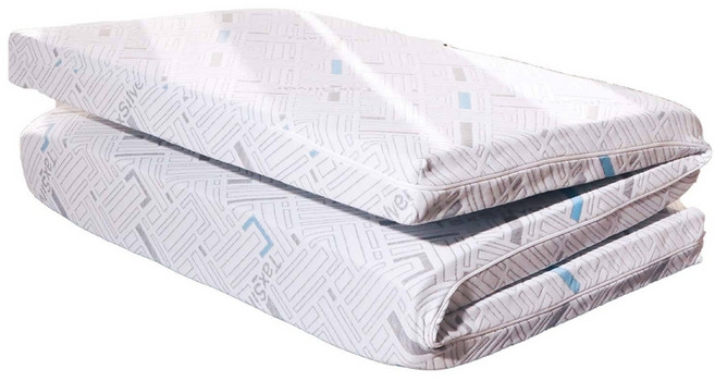 大老婆寢具 銀離子透氣床墊 直立棉內材 厚度5/8公分 可摺疊收納 單人加大3.5尺 學生宿舍適用, 【8cm】【時尚銀離子透氣床墊】,【3.5尺】- 單人加大