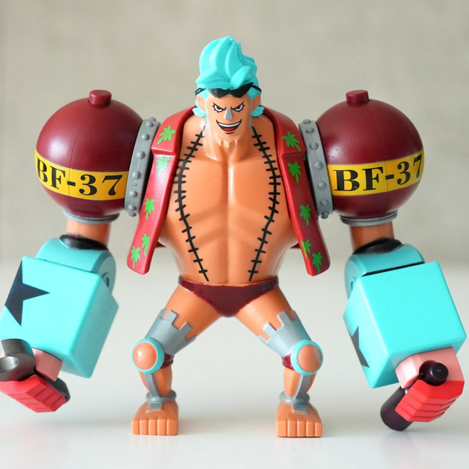 핸드브릭 팩토리 커스텀 미니브릭 피규어 원피스 시즌2 해적 호환 블록호환, 179. 강화로봇 프랑키