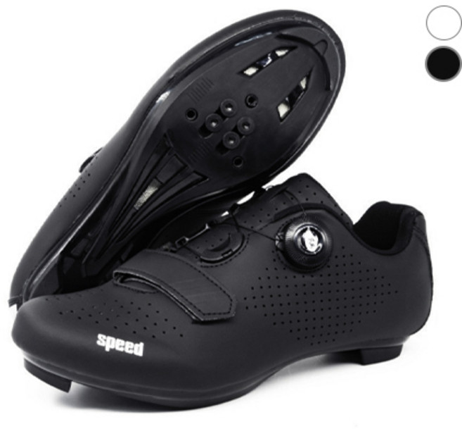 서브22 자전거 초경량 로드 클릿슈즈 사이클 신발, 270, 블랙