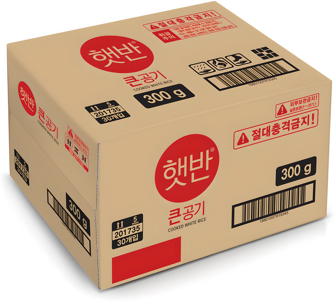 햇반 큰공기, 300g, 30개