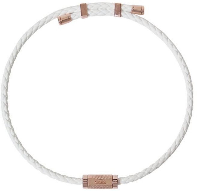 클라비스 스피카 건강목걸이 화이트, 1개