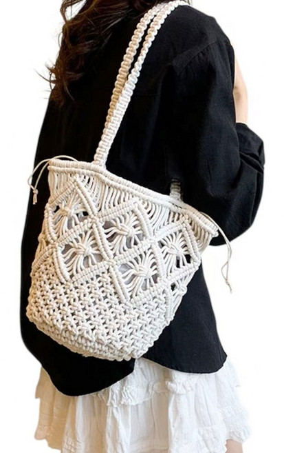 소노바 감성뜨개 니트 숄더백 파우치포