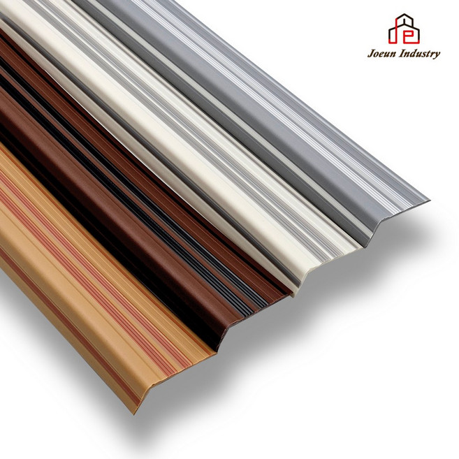 좋은산업 PVC 고무 논슬립(42mm) 1.8M 미끄럼방지 현관 계단 장판 마감재, 밤색