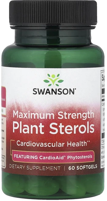 헁복하고 건강하세요 Swanson 식물성 스테롤 맥시멈 강도 소프트젤 60정 늘 챙기셔야합니다, Swanson식물성스테롤맥시멈강도소프트젤60정, 1개 - 쿠팡
