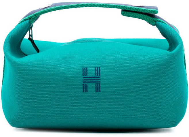 에르메스 중고 2021-2025 스몰 캔버스 브리드 아 브하크 케이스 베니티 백