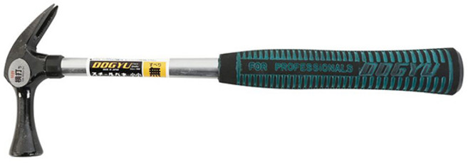 도규 장도리 빠루 망치 스틸자루 민자 345SS 단조 쇠 목수 일제, 1개