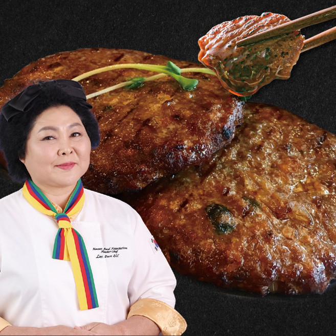 이순실의 국내산 고기 떡갈비 스테이크 55g x 16개