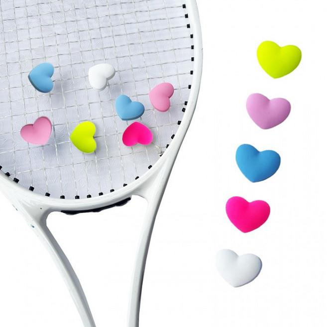 진동흡수 테니스 댐프너 뎀프너 라켓 엘보링 M13028, 1개, 베이비핑크