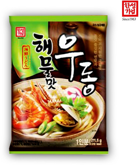 한성기업 해물맛우동, 211.5g, 1개