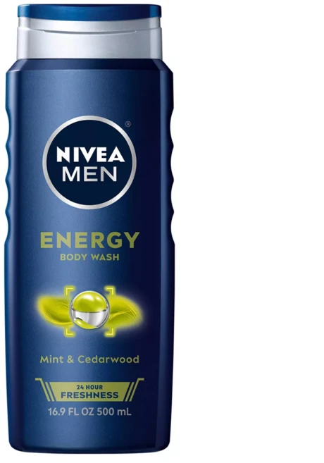 니베아 남성용 에너지 바디 워시, 500ml, 1개 - 쿠팡