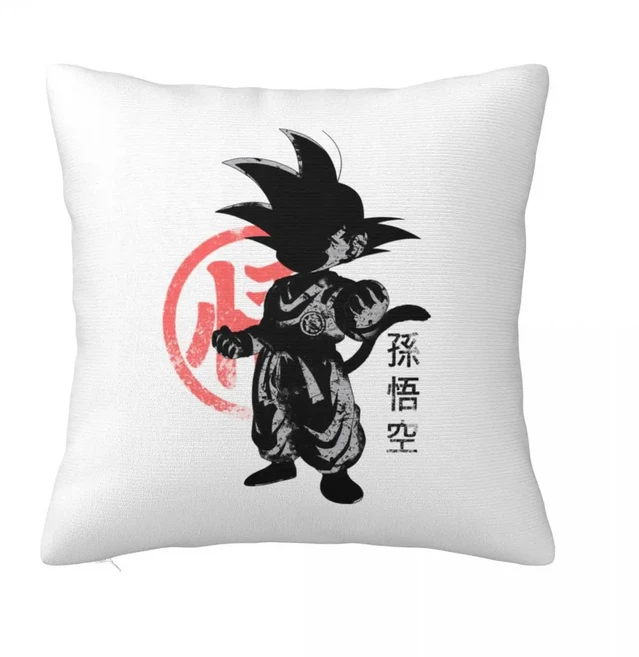 드래곤 볼 Z 바르도크 베개 커버 쿠션 가정용 장식 18인치, 02 45x45cm, 02 13