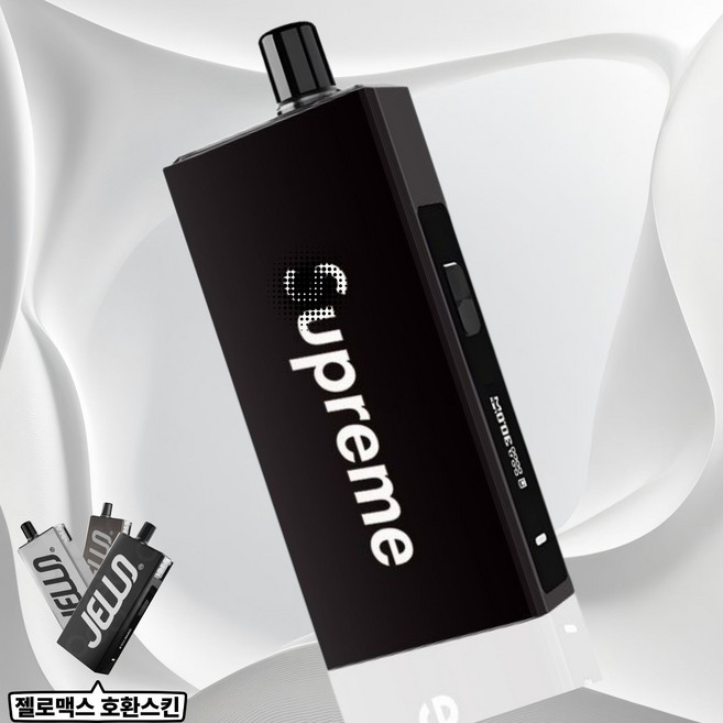 레더로그 헬베이프 젤로맥스 호환용 스킨 스티커 케이스, 1개, 106 블랙슈프