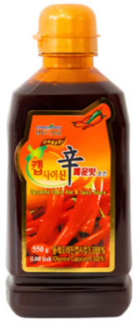 청우식품 더진한 캡사이신 매운맛 소스 액상, 11세트, 550g