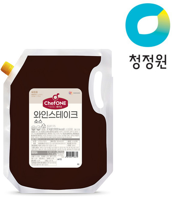 쉐프원 와인 스테이크소스 2kg, 1개