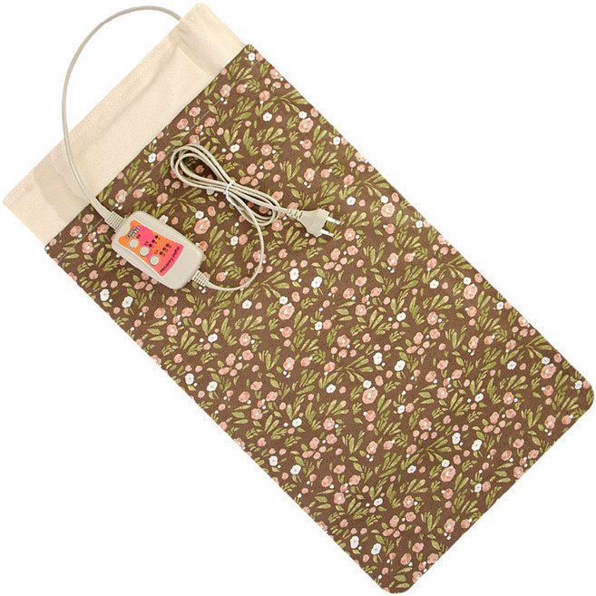 애슬라 황토 + 참숯 + 옥 전기 찜질기 JTB-3560, 플라워A형