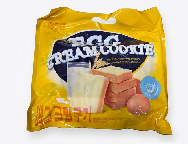 노브랜드 에그크림쿠키, 7개