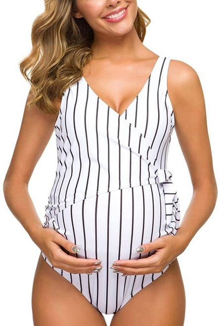 TBZ 임산부 모노키니 임부 맘 만삭 수영복 랩스타일 su0+18798Qf